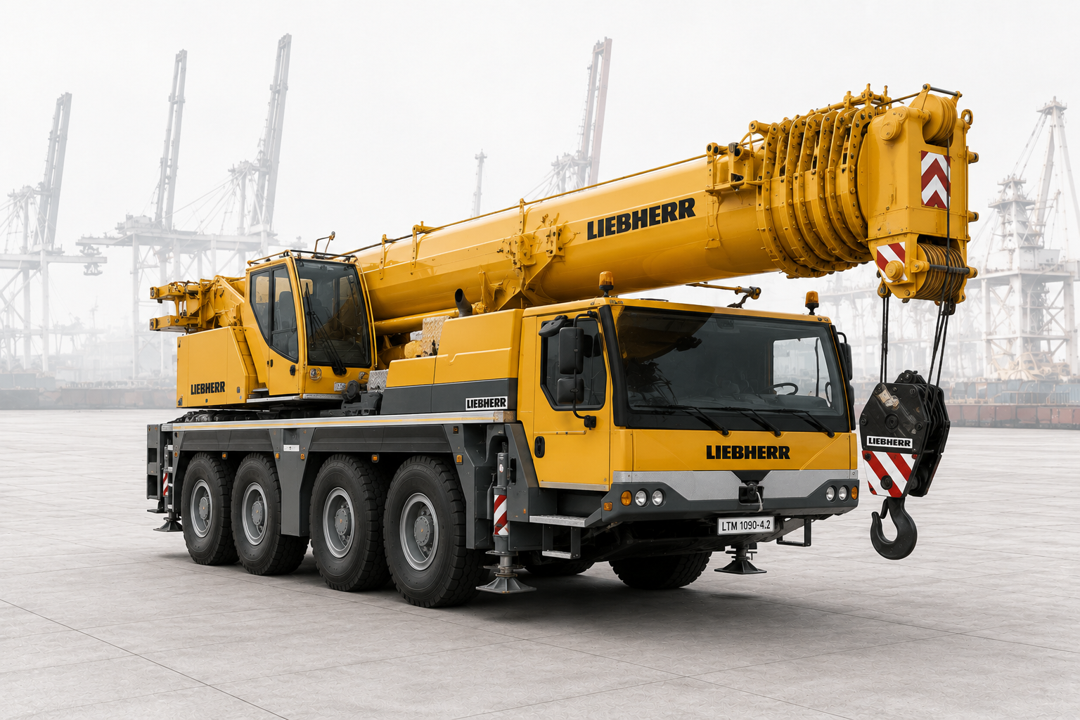 Автокран Liebherr LTM 1090