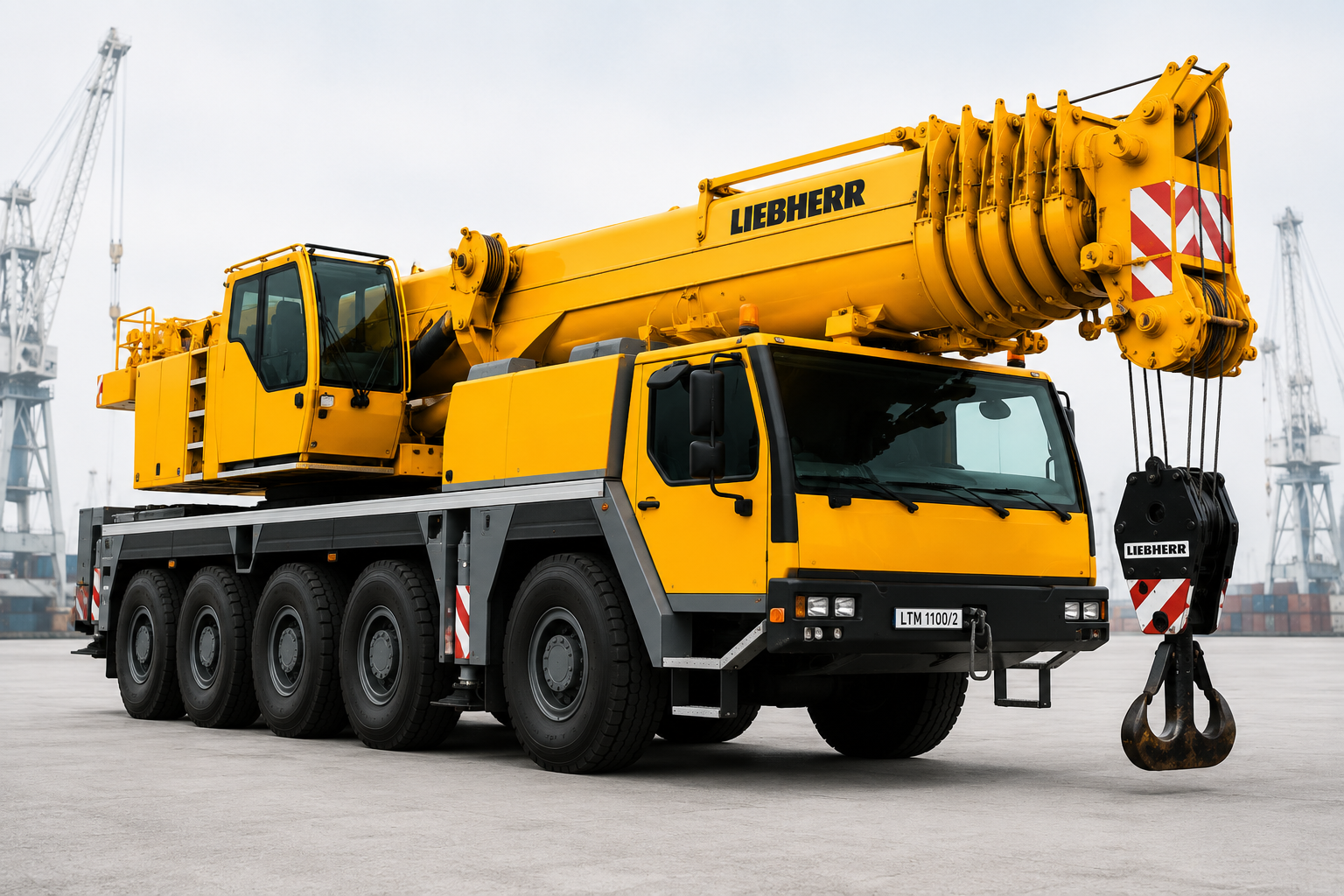 Автокран LIEBHERR LTM 1100