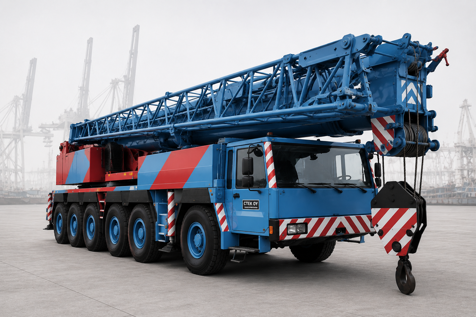 Автокран LIEBHERR LTM 1200