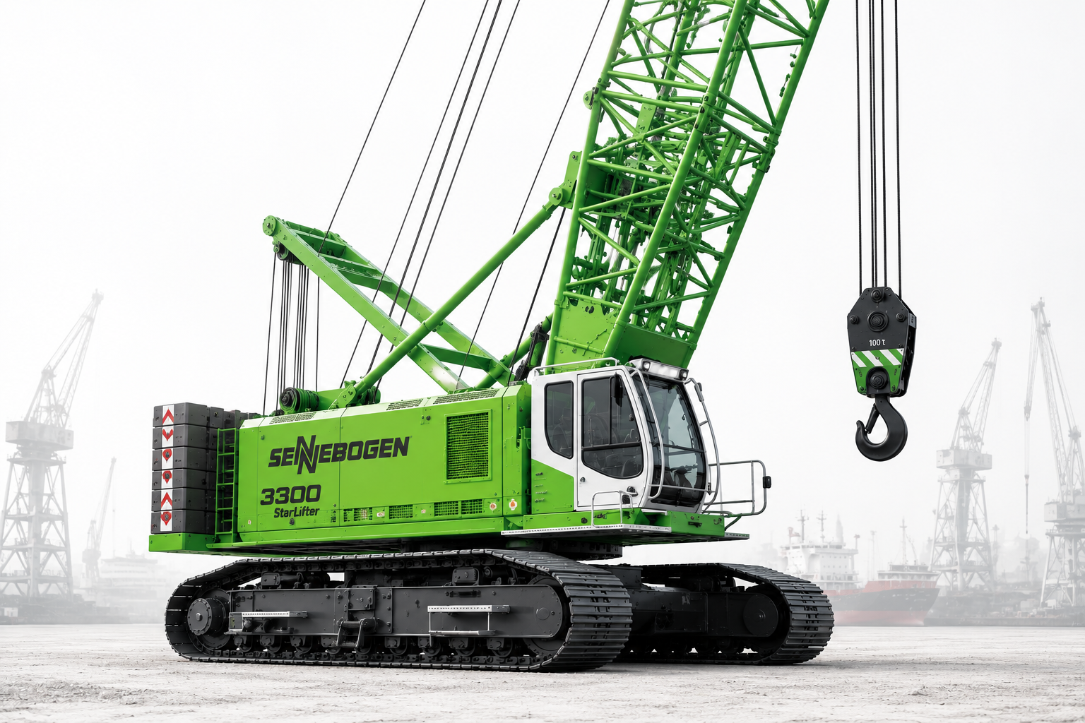 Гусеничный кран SENNEBOGEN 3300