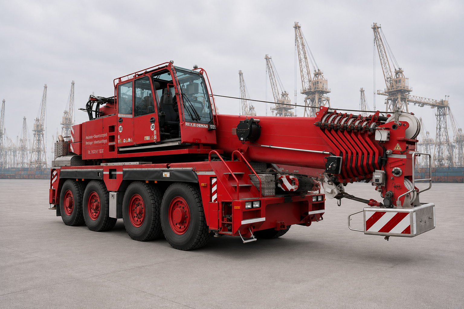 Mobile crane TEREX DEMAG AC 60